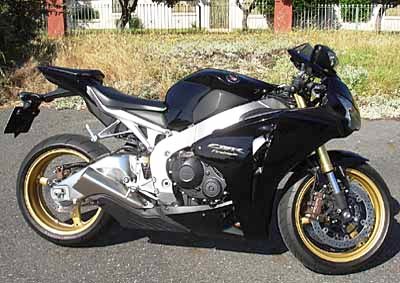 BLACK MAGIC: Back in the early 1990s the Fireblade was known for its lurid colours. Today it is renowned for its stupefying performance.