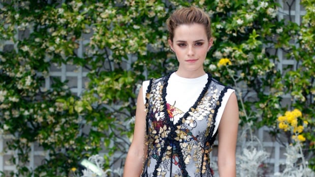 Emma Watson attends 'The Circle' Paris Photocall at Hotel Le Bristol