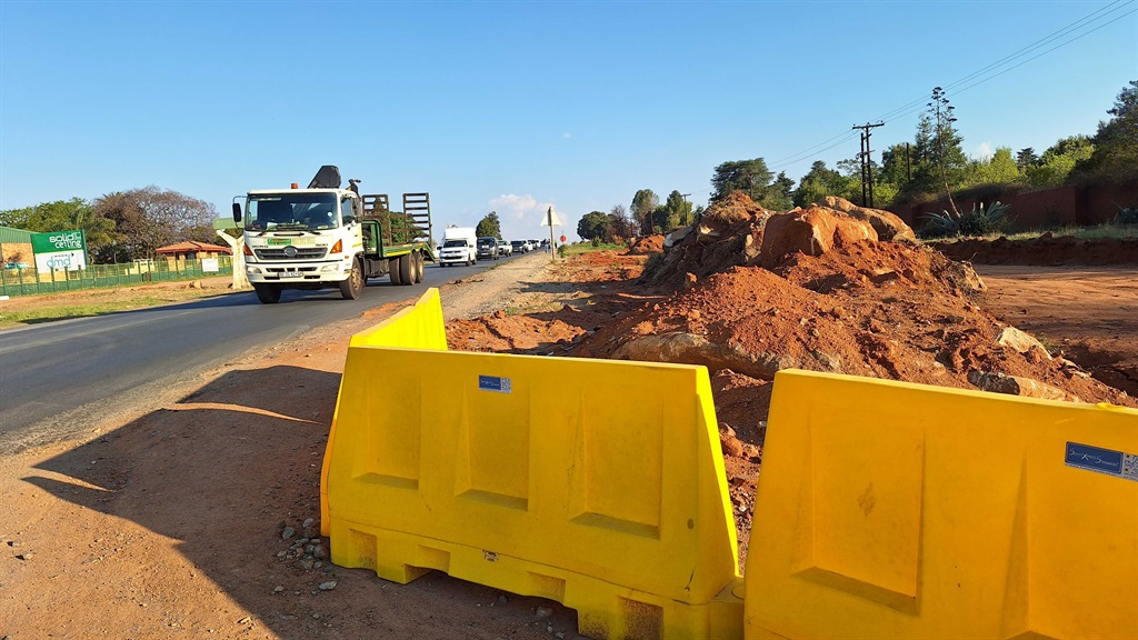 A R30-million construction project to upgrade Beyers Naudé has produced very little to no results.    