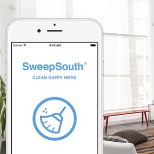 SweepSouth is a cleaning app where homeowners and cleaners can connect. 