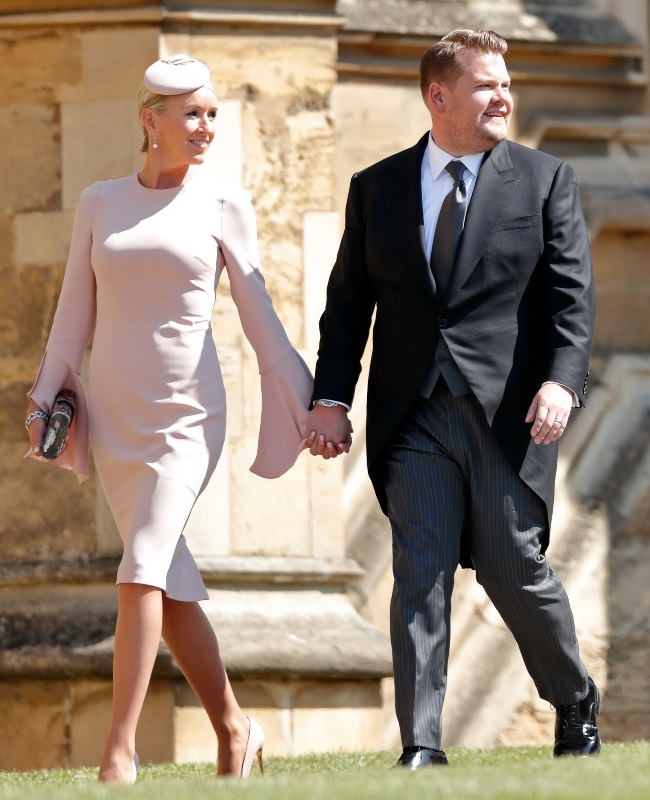 James Corden and his wife, Julia Carey, attend Meg