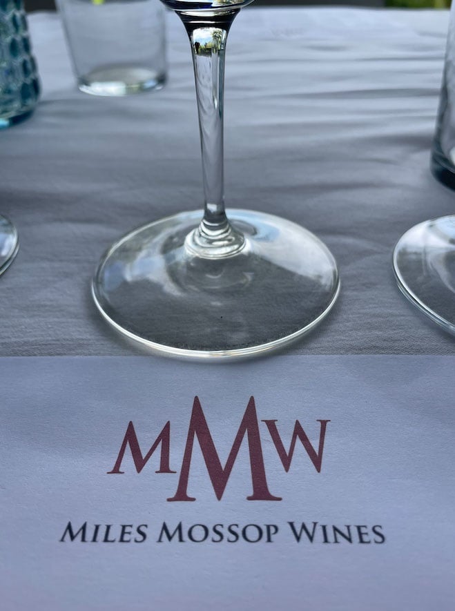 Miles Mossop Wines. 