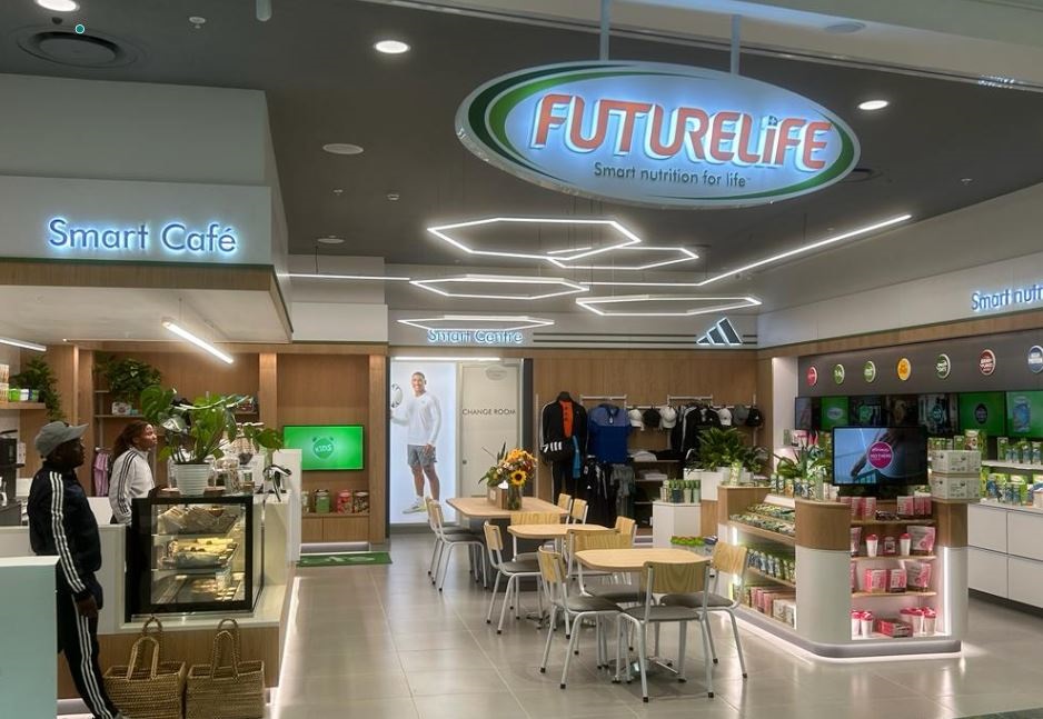 A new Futurelife outlet in Canal Walk, Cape Town. 