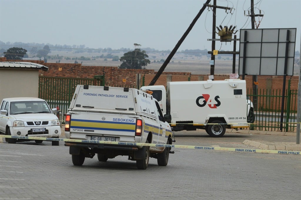 A scene of the deadly incident in Orange Farm, south of Joburg. Photo by Tumelo Mofokeng
