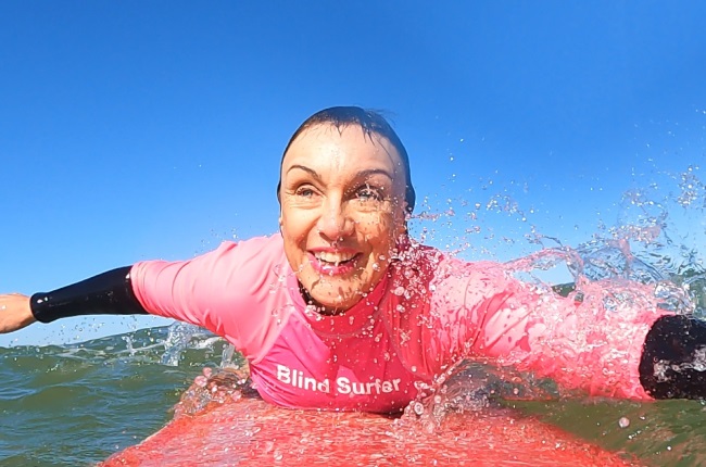 Michele Macfarlane is part of South Africa’s para-surfing team. (PHOTO: Supplied)