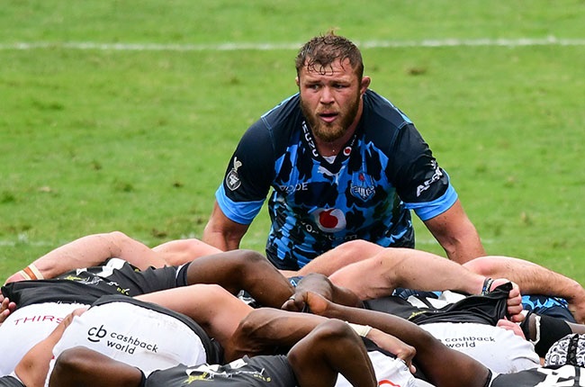 Bulls captain Duane Vermeulen during the Currie Cup clash against the Sharks at Kings Park in Durban on 12 December 2020. (Photo by Darren Stewart/Gallo Images)