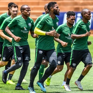 Bafana Bafana players training (Gallo Images)