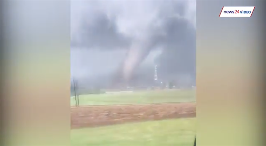 The tornado in New Hanover, Pietermaritzburg, on T