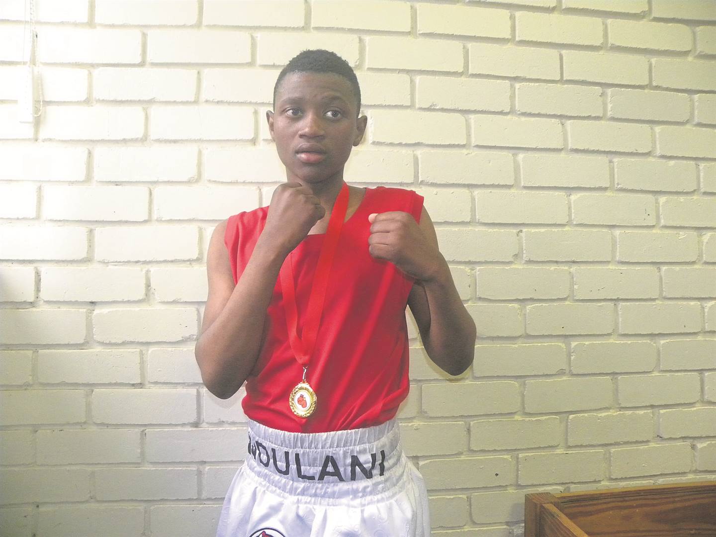 Thina Yekani of Manyano Boxing Club.                       