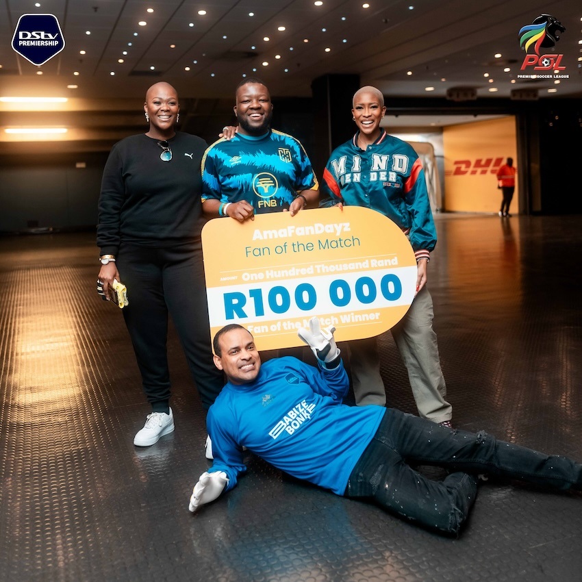 Football Lover From Mokopane Wins Big AmaFanDayz Prize In The Mother City