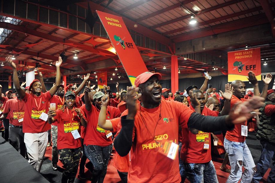 EFF members at the party’s National People’s Assembly. Picture: Jabu Khumalo