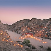 Desert luxury in the Namib