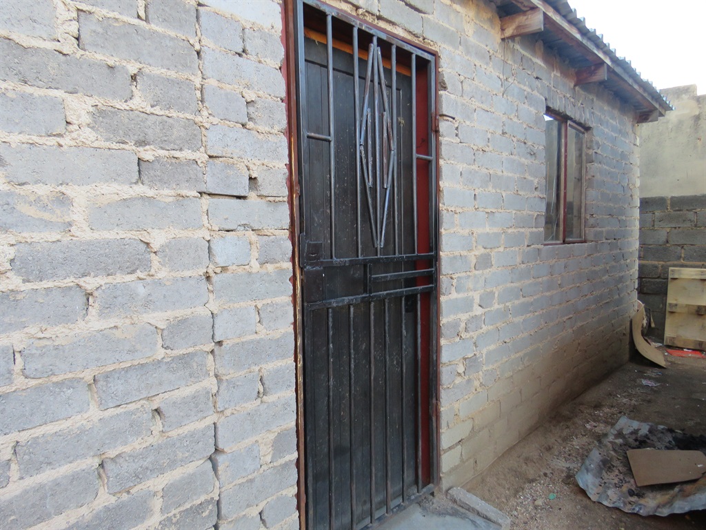 This is the room where Obert Mazadza was allegedly killed. Photo by Khaya Masipa