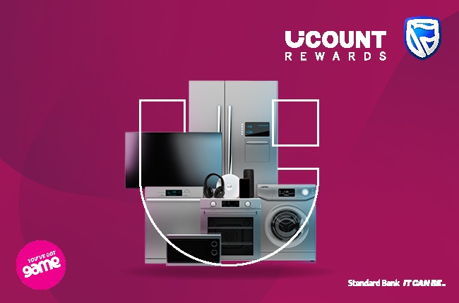 Standard Bank is excited to announce that UCount Rewards members can now earn and redeem Rewards Points nationwide at their nearest Game. (Image: Supplied)