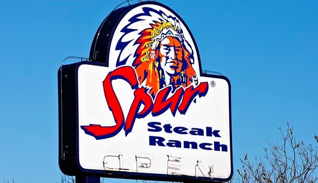 A man was shot dead at a Spur branch.