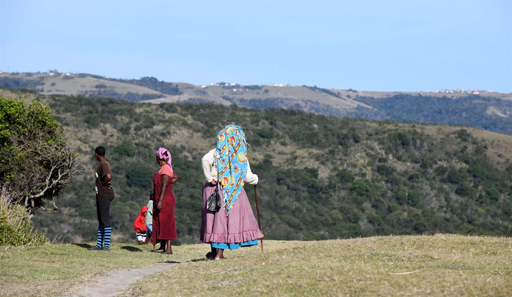 People living in the rural Eastern Cape have to walk long distances to get to their nearest healthcare provider. Picture: Spotlight