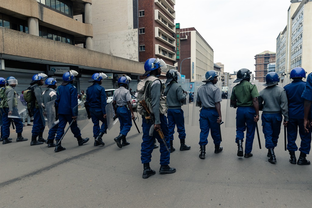 Zimbabwean police. (AFP, file)