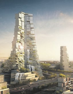 high-rise The 15- to 20-year roll-out of the R84bn Modderfontein redevelopment begins next year 