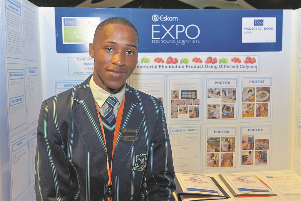 Young scientist Mpho Mketo