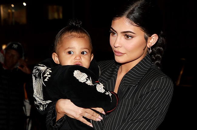 Stormi and Kylie Jenner