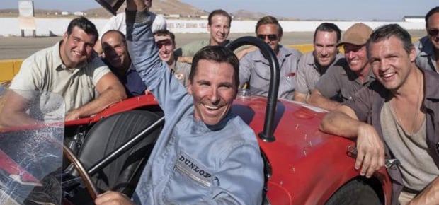 Christian Bale in 'Ford v Ferrari.' 