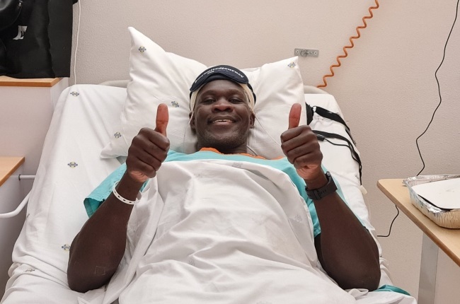 Gym owner Steve Mululu got to the hospital in the nick of time. (PHOTO: Supplied) 