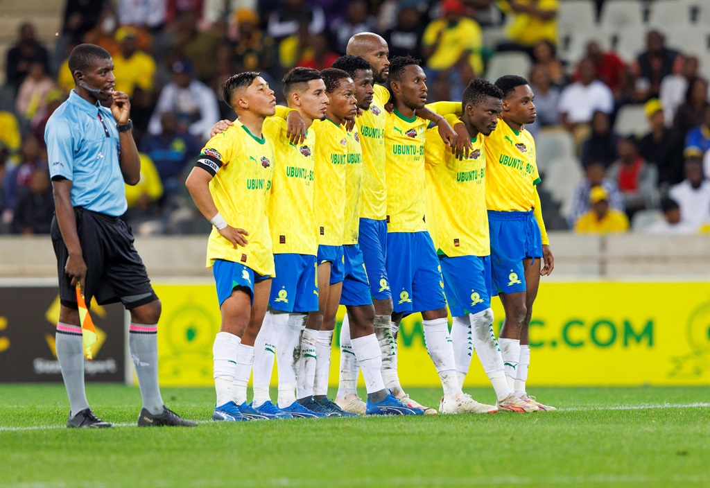 General Views during the Carling Knockout match between TS Galaxy and Mamelodi Sundowns at Mbombela Stadium on October 18, 2023 in Nelspruit, South Africa. 
