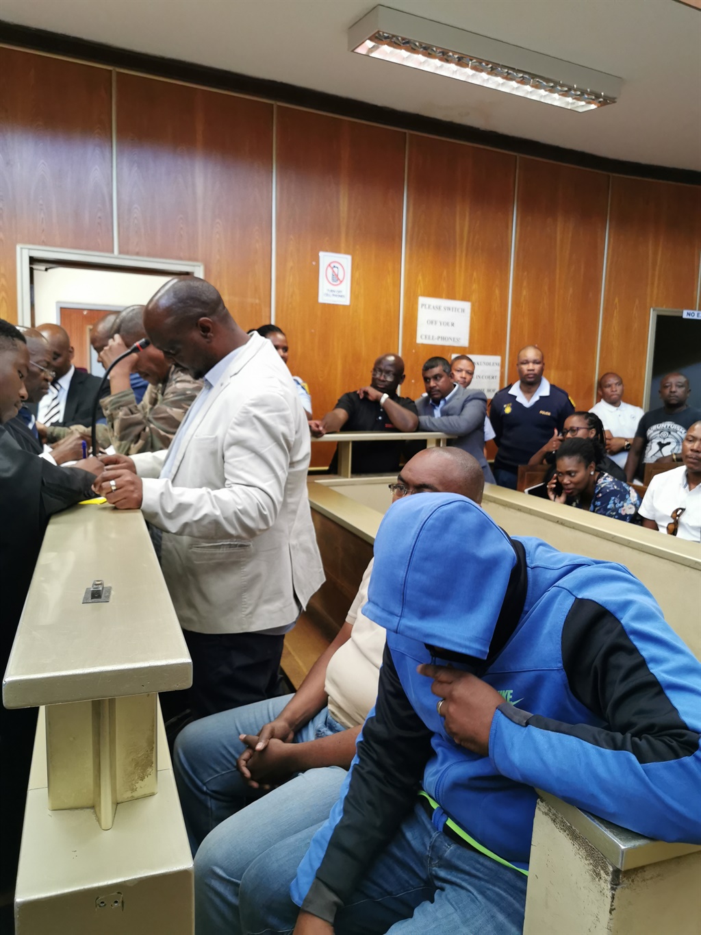 The 10 accused appeared at the East London Magistrates Court on Friday, Eastern Cape. Photos Lubabalo Ngcukana/ City Press 


