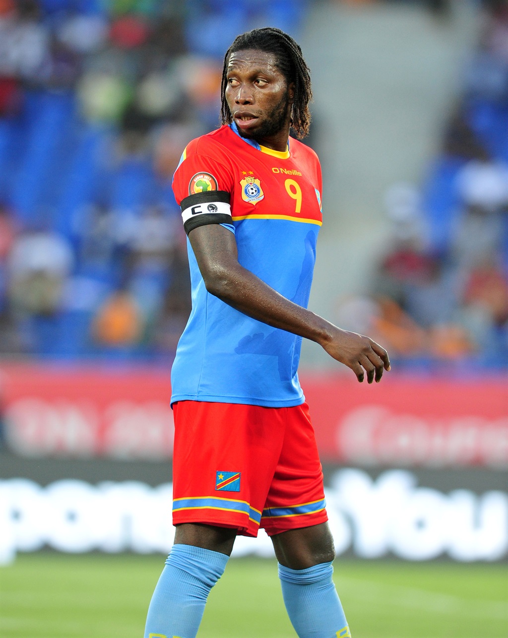 Bezua Mbokani scored DR Congo’s second goal against Benin at the weekend.Photo by Samuel Shivambu/       BackpagePix