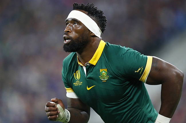 Springbok captain Siya Kolisi. 