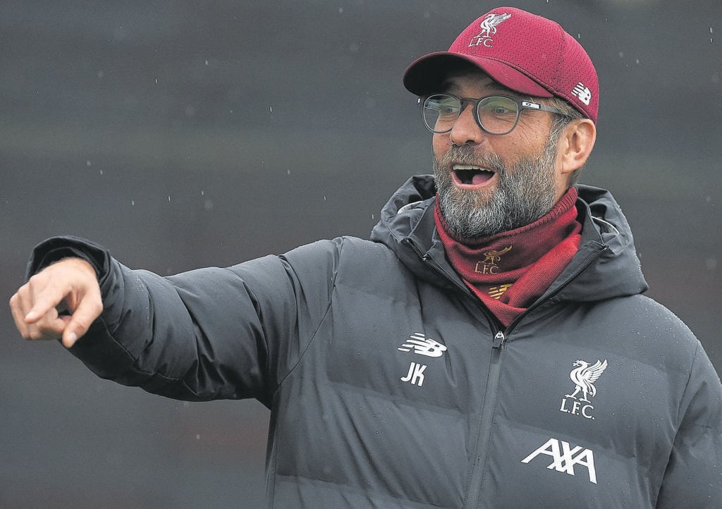 Liverpool coach Jürgen Klopp is on the verge of lifting the league title. Picture: Getty Images