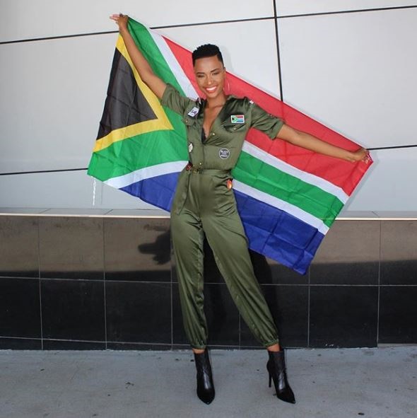 Miss South Africa, Zozibini Tunzi. Photo from Instagram