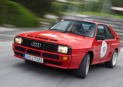 CREATIVE CONTEMPT: Perhaps the most collectable Audi ever built, yet the Sport Quattro’s designer does not keep a copy of it at the front of his portfolio.