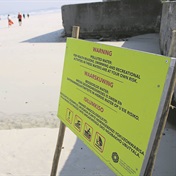 Raw sewage spill closes Strand beach after pipe collapse 