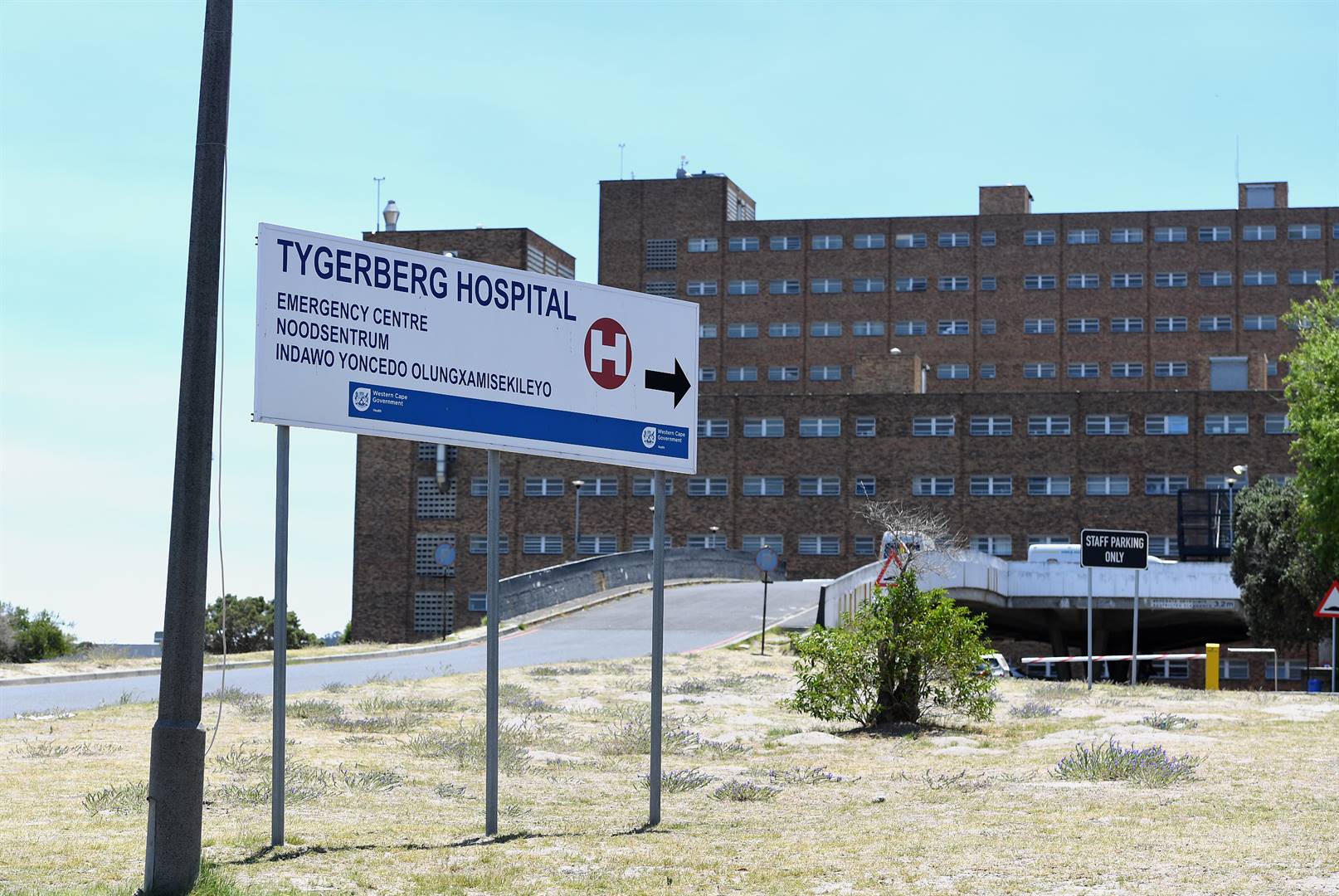 Die Tygerberg-hospitaal in Kaapstad. Foto: Son/Mellinda Stuurman