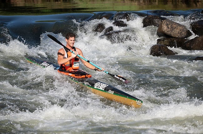 South Africa's Hamish Lovemore taking part in the N3TC Drak Challenge