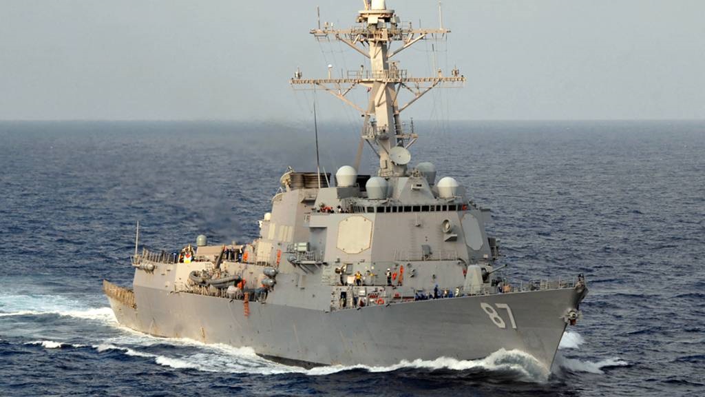 The USS Mason (DDG 87) shot down one drone and one