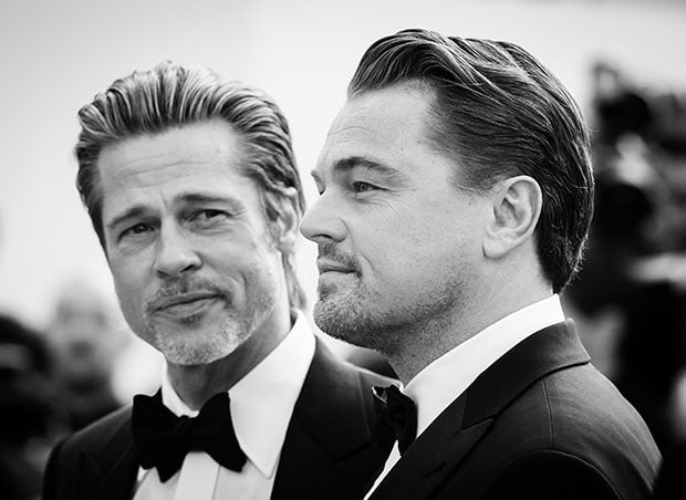 Brad Pitt and Leonardo DiCaprio attend 'Once Upon A Time In Hollywood' screening at the 72nd Cannes Film Festival. (Photo: Getty Images)