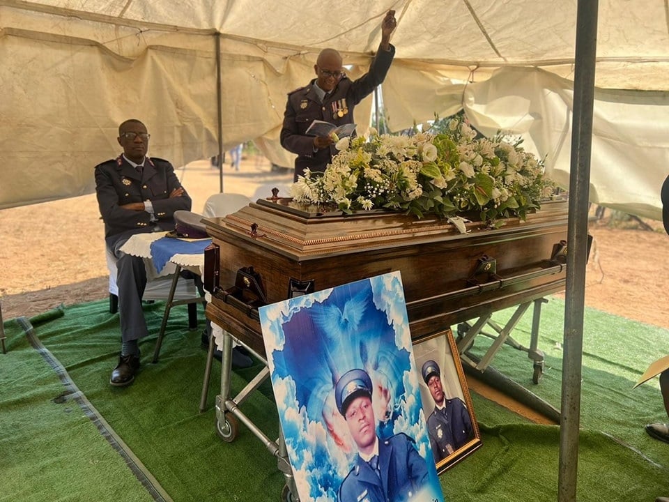 Constable Marven Maphoro was laid to rest in Bronkhorstspruit, Tshwane.
