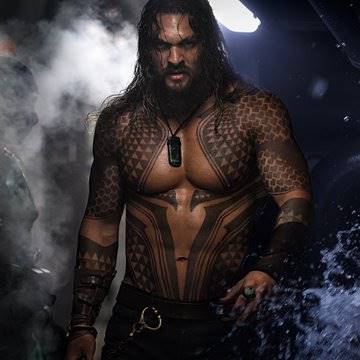 Jason Mamoa vertolk die rol van Aquaman.  Foto: Twitter/ Aquaman Movie