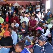 Mkhukhu hall residents gather for solutions  