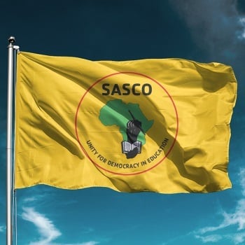 Sasco celebrated their election victory with a symbolic funeral