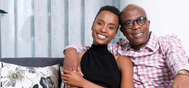 Zozi and her dad Lungisa. (PHOTO: Lubabalo Lesolle)