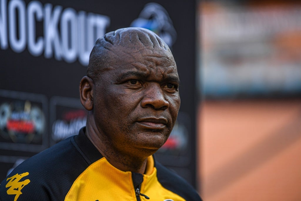 JOHANNESBURG, SOUTH AFRICA - OCTOBER 21:Kaizer Chiefs head coach Molefi Ntseki during the Carling Knockout match between Kaizer Chiefs and AmaZulu FC at FNB Stadium on October 21, 2023 in Johannesburg, South Africa. (Photo by Lefty Shivambu/Gallo Images)