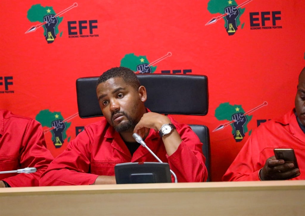 EFF Gauteng leader and Ekurhuleni Finance MMC Nkululeko Dunga. 