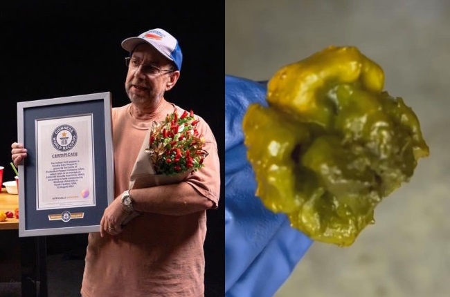 Ed Currie is an American chilli breeder and has broken the world record twice with his chilli peppers. (PHOTO: Instagram/@smokined)