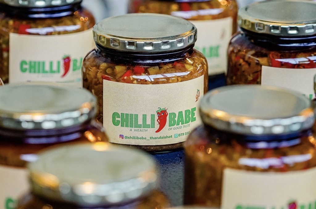 Thandeka Rapitsi's handcrafted Chilli Babe sauce comes in either hot or mild. PIC SUPPLIED.