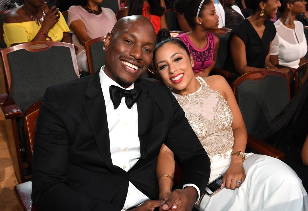 In happier times: Tyrese  and Samantha Lee Gibson