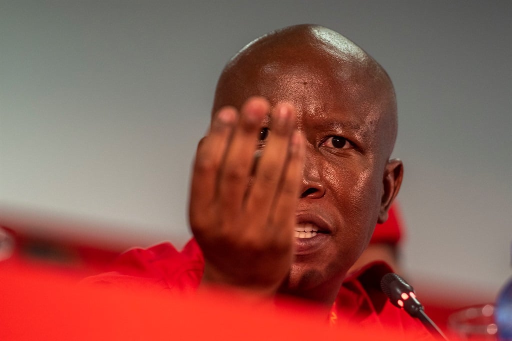 EFF leader Julius Malema who is also a member of the JSC. 