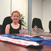 Imogen Gerber (9) charms her way to Little Miss EC title